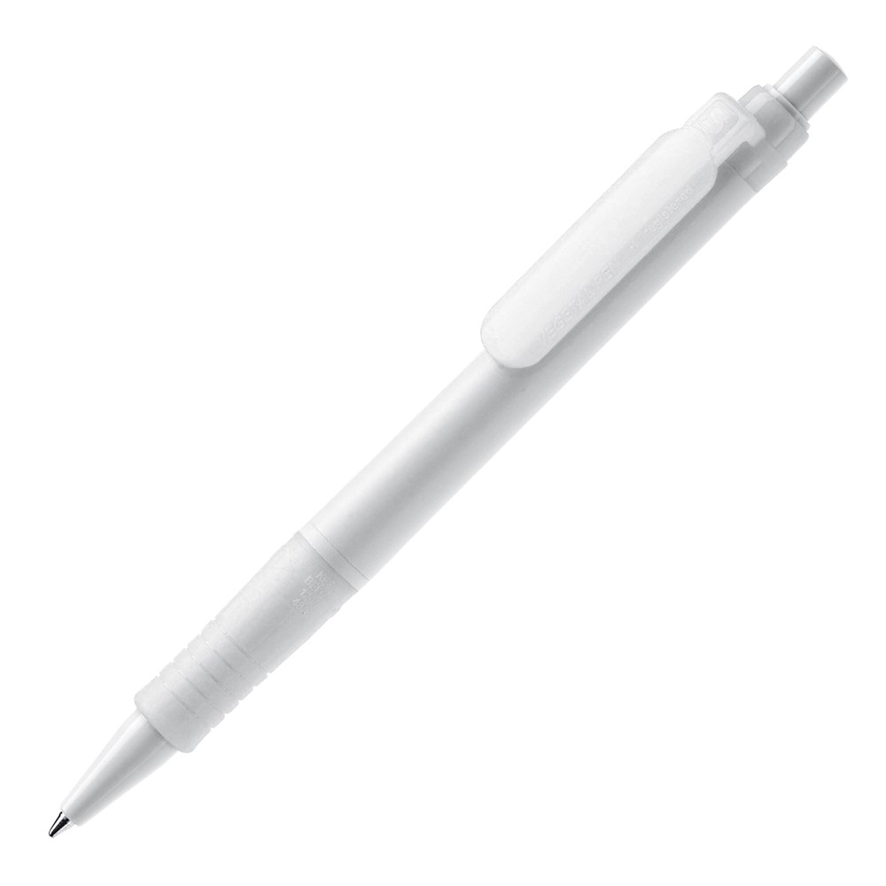 Balpen Vegetal Pen hardcolour - Wit / Wit