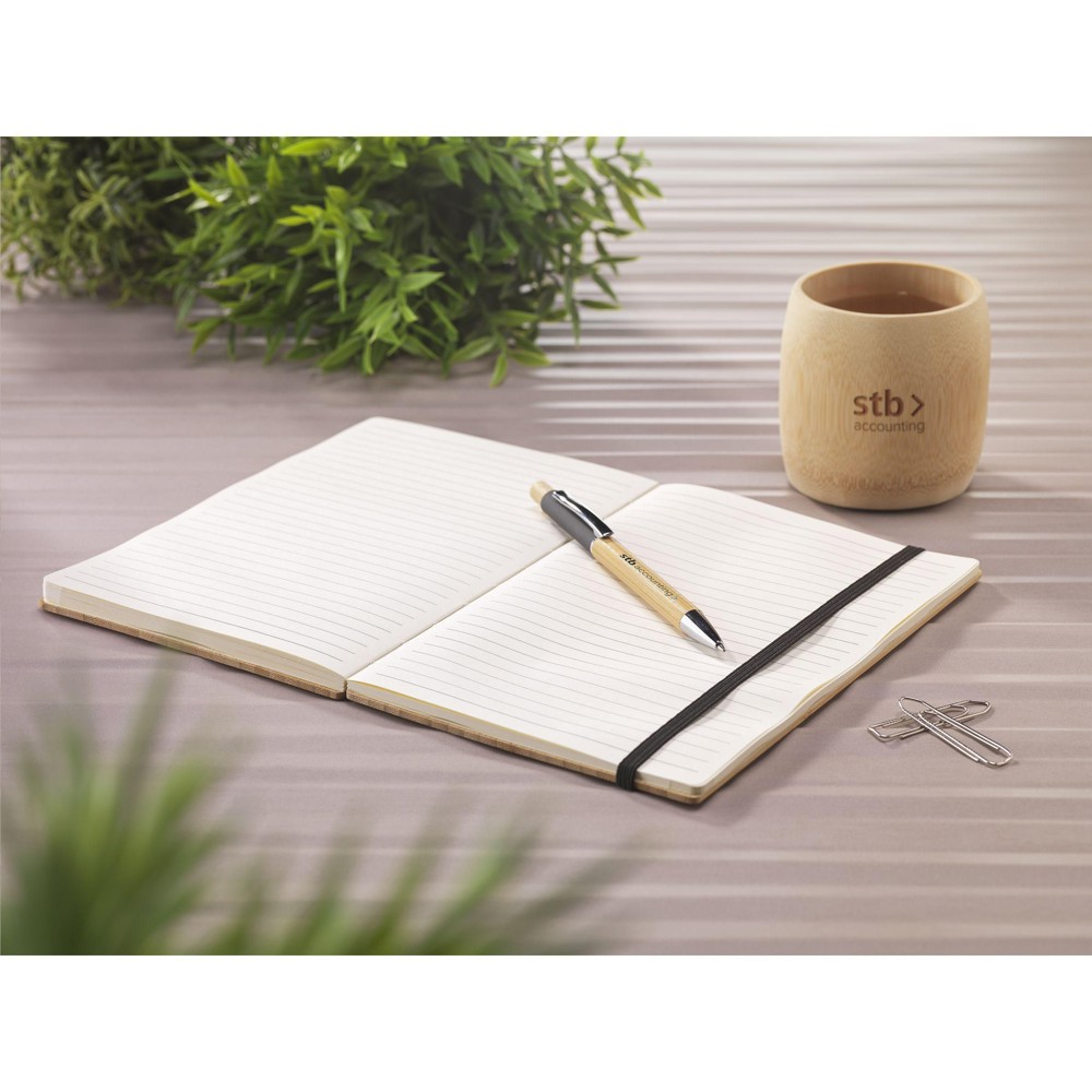 Bamboo Journal Naked Spine Notebook A5 notitieboek