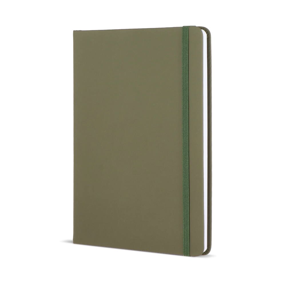 A5-notitieboek van PU - Dried Green