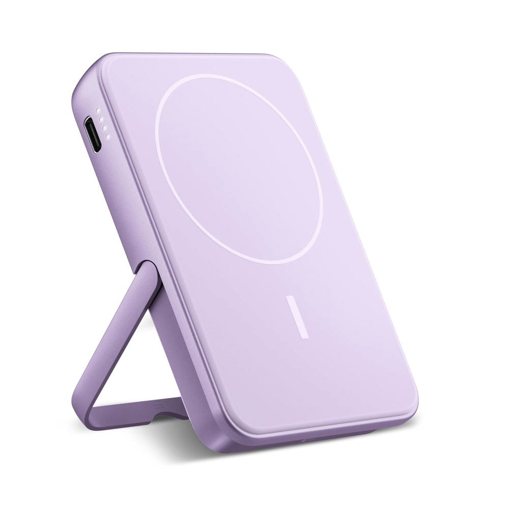 2PBM5000| Fresh 'n Rebel Geschikt voor MagSafe Draadloze Powerbank 5000mAh - Lila