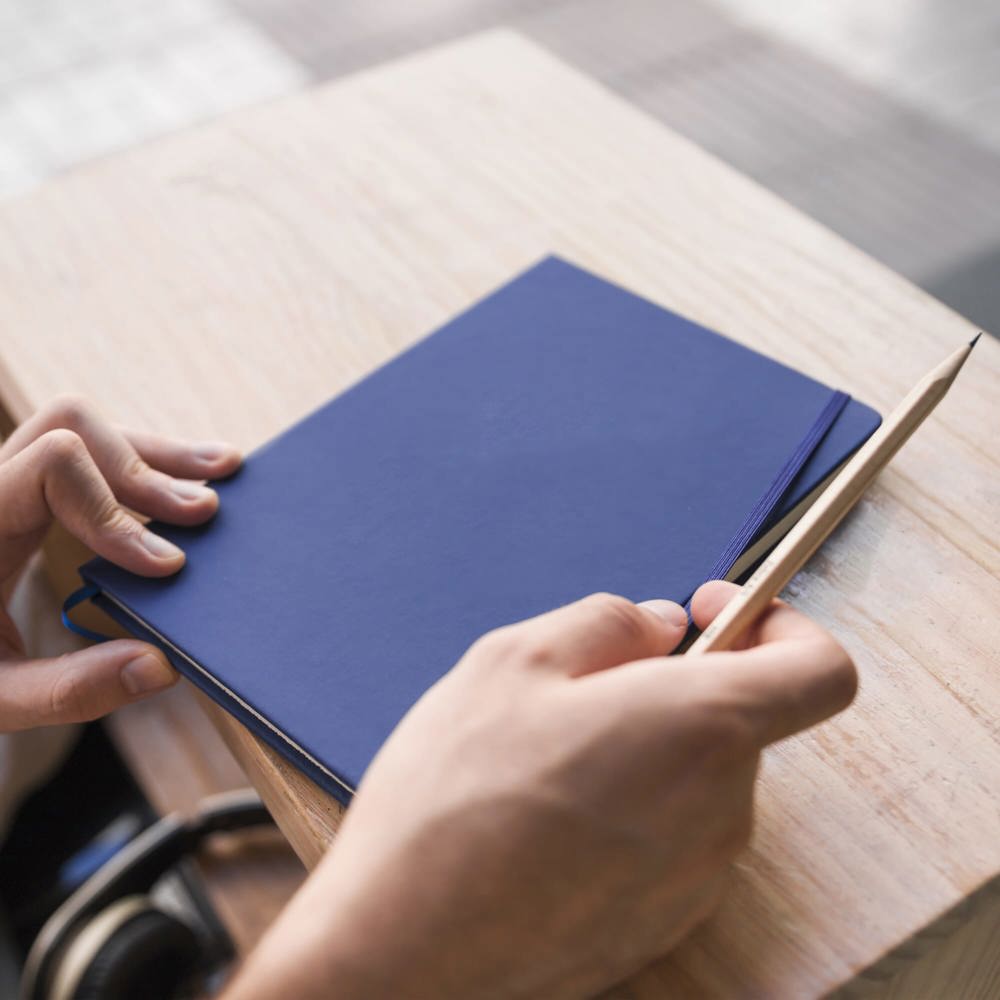 A5-notitieboek van PU